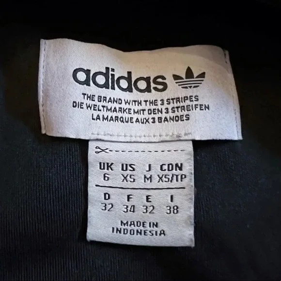 Adidas Women’s Paisley Lace Overlay Trefoil Logo Graphic Sweatshirt Size XS EUC - Picture 8 of 9